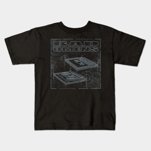 Bad Omens - Technical Drawing Kids T-Shirt by Vector Empire